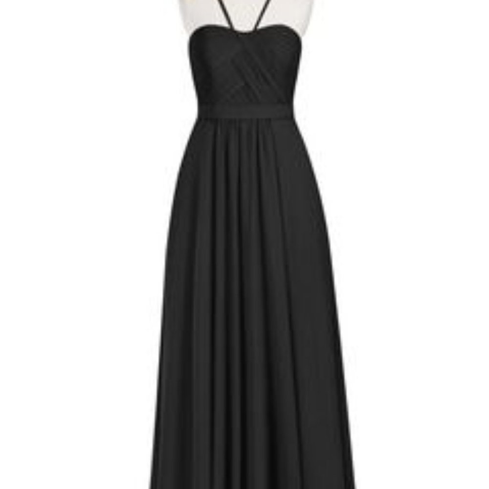 Azazie Felicity Bridesmaid Dress in Navy